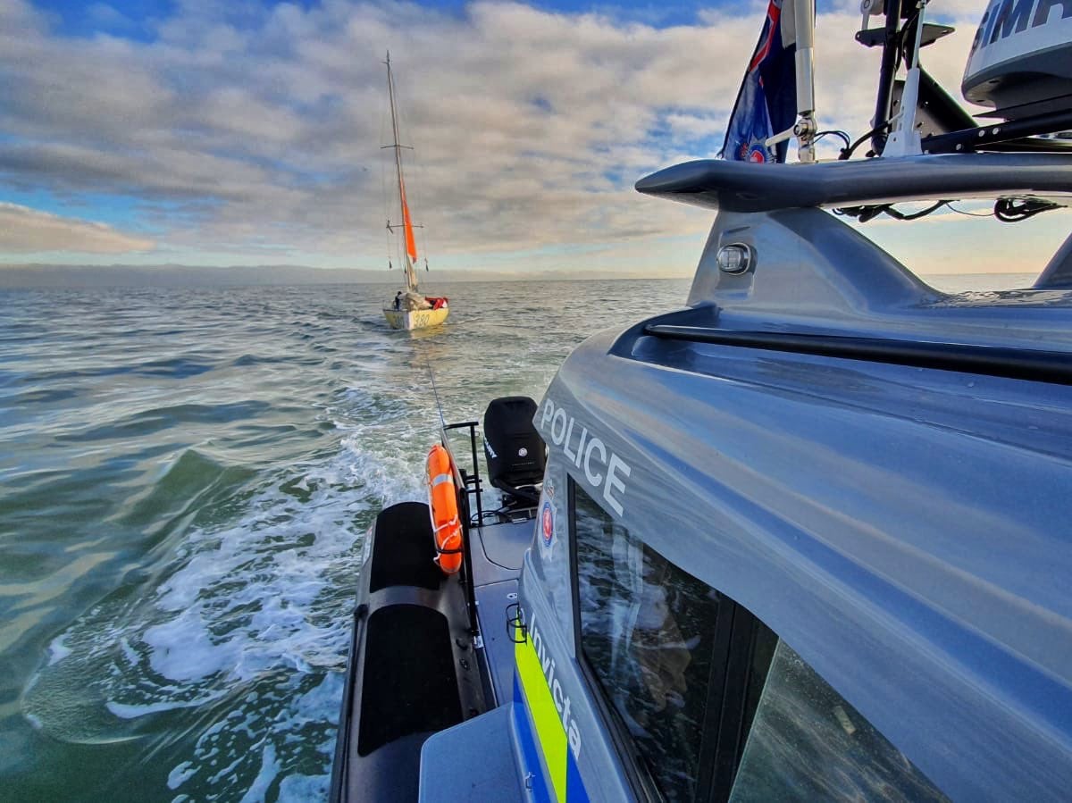 <p>Kent Police discovered the yacht at around 11am on Sunday morning</p>