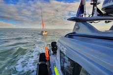 Sailor rescued after drifting ‘hopelessly’ in English Channel for three days