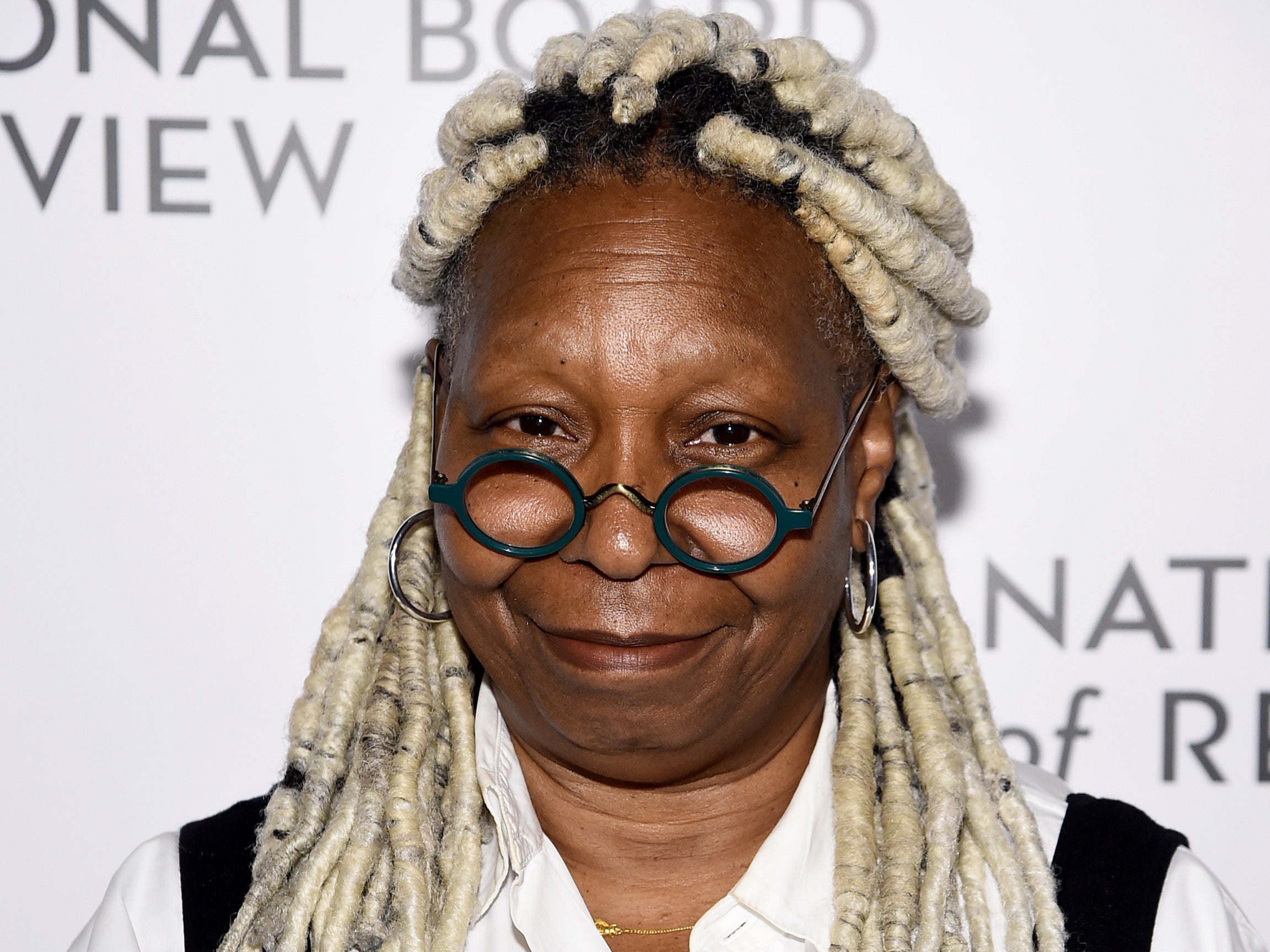 Whoopi Goldberg pictured in January 2020