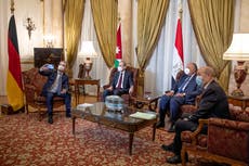 Egypt, Germany, France, Jordan meet to revive Mideast talks