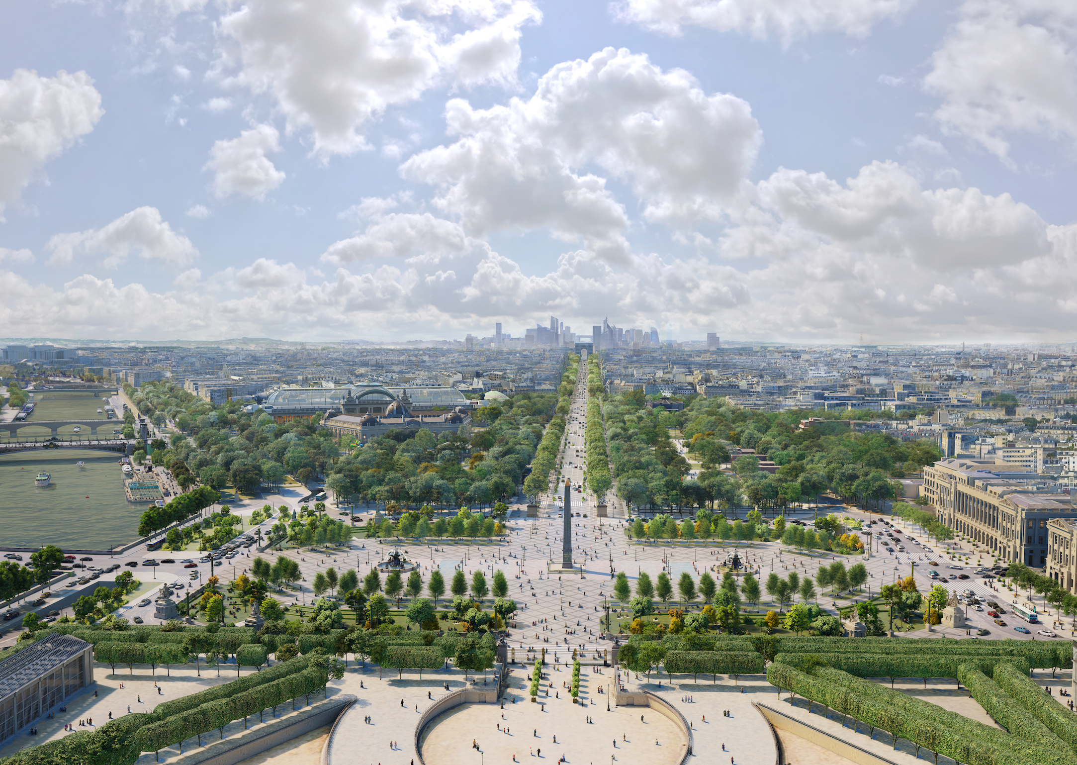 Paris agrees to turn Champs-Élysées into 'extraordinary garden', Paris