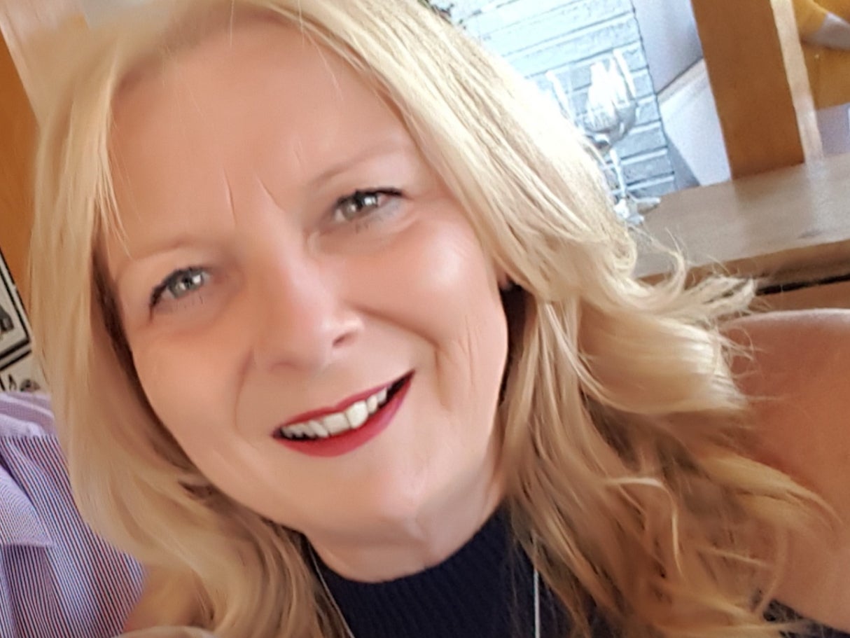 Sharon Hughes, 51, an on-set tutor from Penymynydd, Flintshire