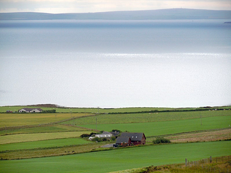 The calm waters of Scapa Flow