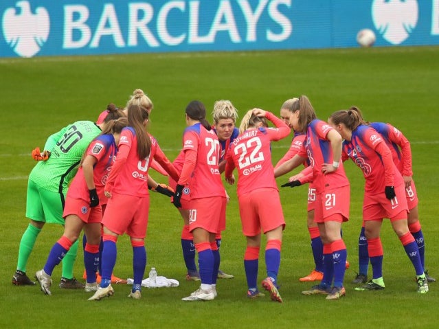 Reading vs Chelsea was the only game to go ahead in the Women’s Super League this weekend