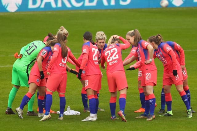 <p>Reading vs Chelsea was the only game to go ahead in the Women’s Super League this weekend</p>