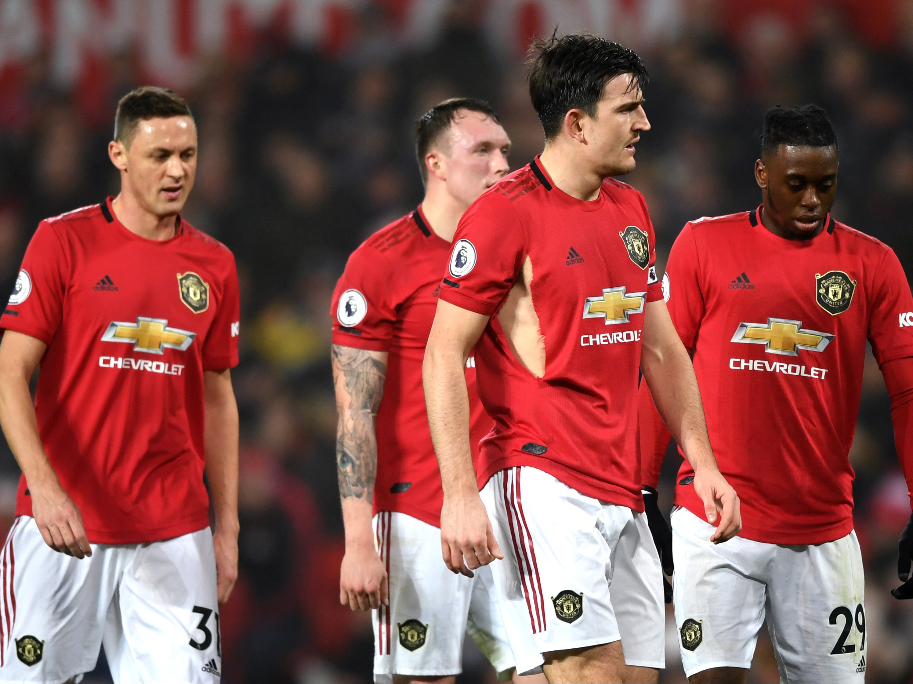 United were torn open by Burnley at Old Trafford last January