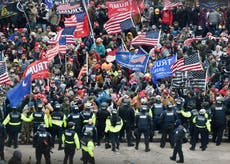  Two US Capitol police officers suspended over Trump riot, says lawmaker
