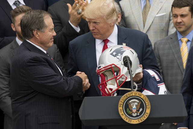 <p>Patriots coach Bill Belichick turns down Presidential medal of freedom from Trump</p>