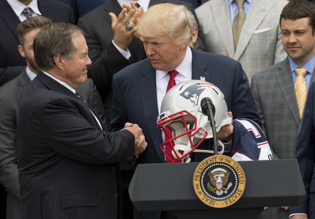 <p>Patriots coach Bill Belichick turns down Presidential medal of freedom from Trump</p>