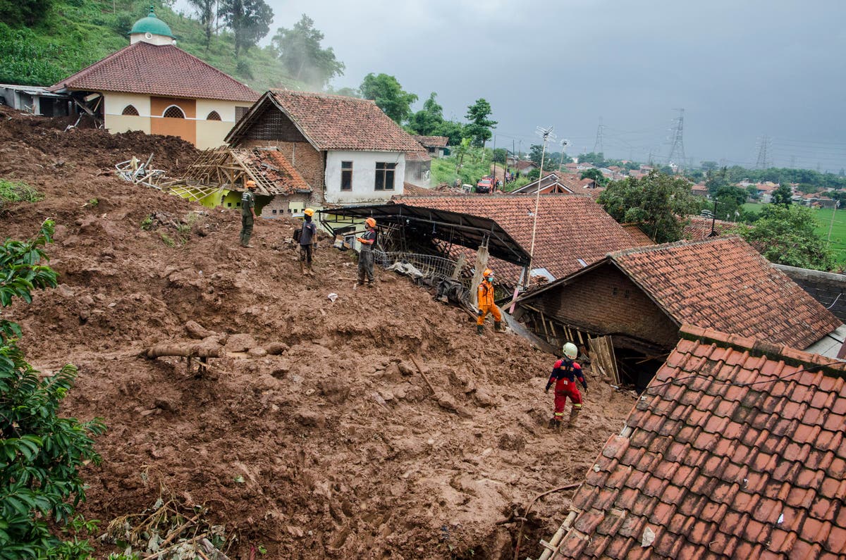 26 missing, at least 13 dead in Indonesia landslides