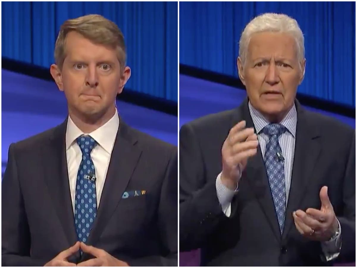 Jeopardy: Ken Jennings chokes up during emotional Alex Trebek tribute