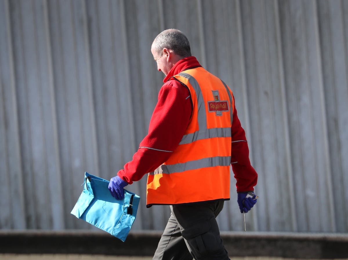 Royal Mail publishes list of 28 Covid blackspots where staff shortages mean post not being delivered