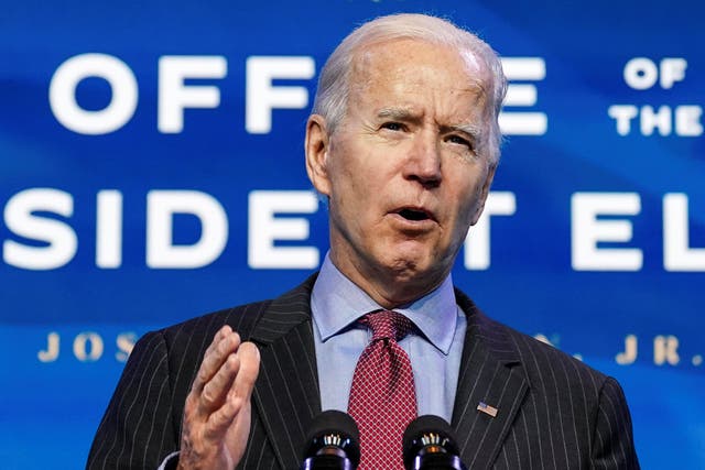 <p>US President-elect Joe Biden will be inaugurated on 20 January 2021</p>