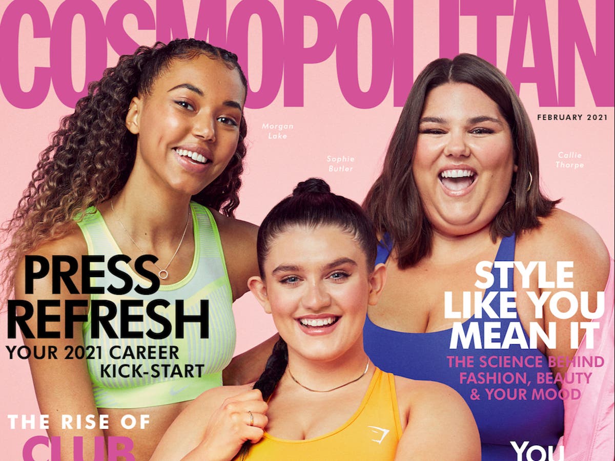 Cosmopolitan defends plus-size cover after Twitter users criticise magazine for 'promoting obesity' | Independent