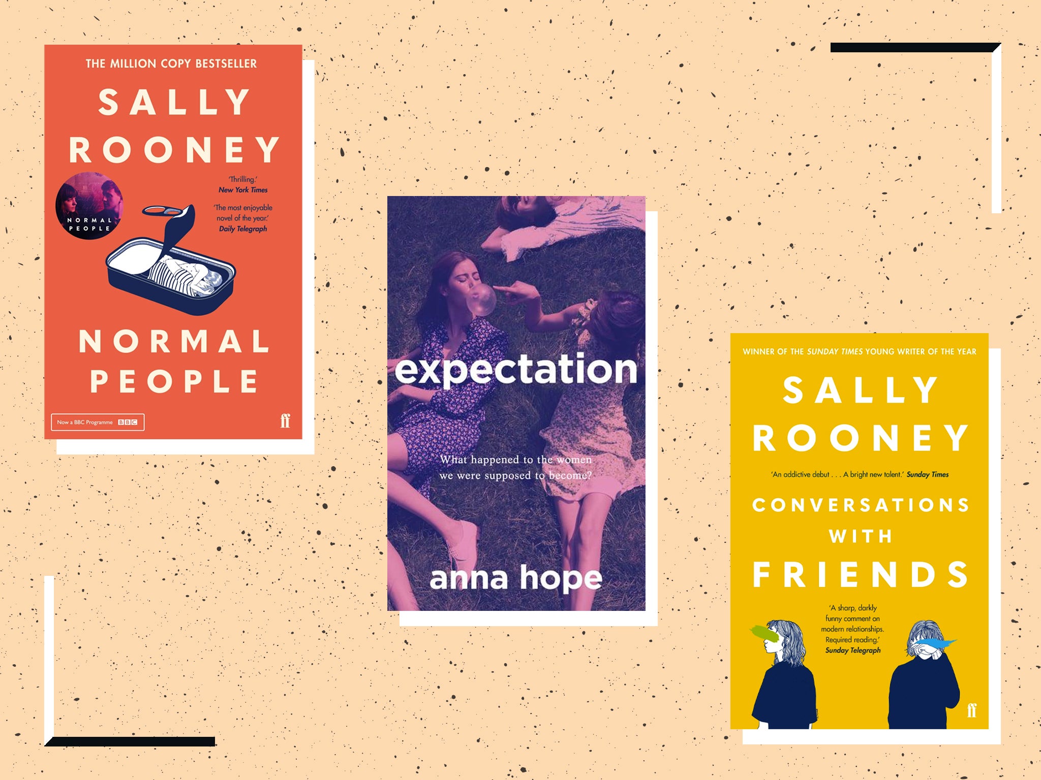 Sally Rooney Collection 3 Books Set Hardcover Beautiful World Where Are You , Normal People, Conversations with Friends