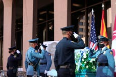 Racist slurs interrupt funeral for Phoenix civil rights icon