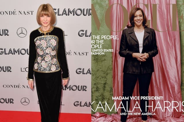Anna Wintour defends Vogue cover featuring Kamala Harris 