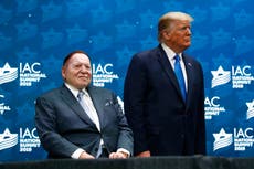 Trump, Pence and Reid react to death of Sheldon Adelson