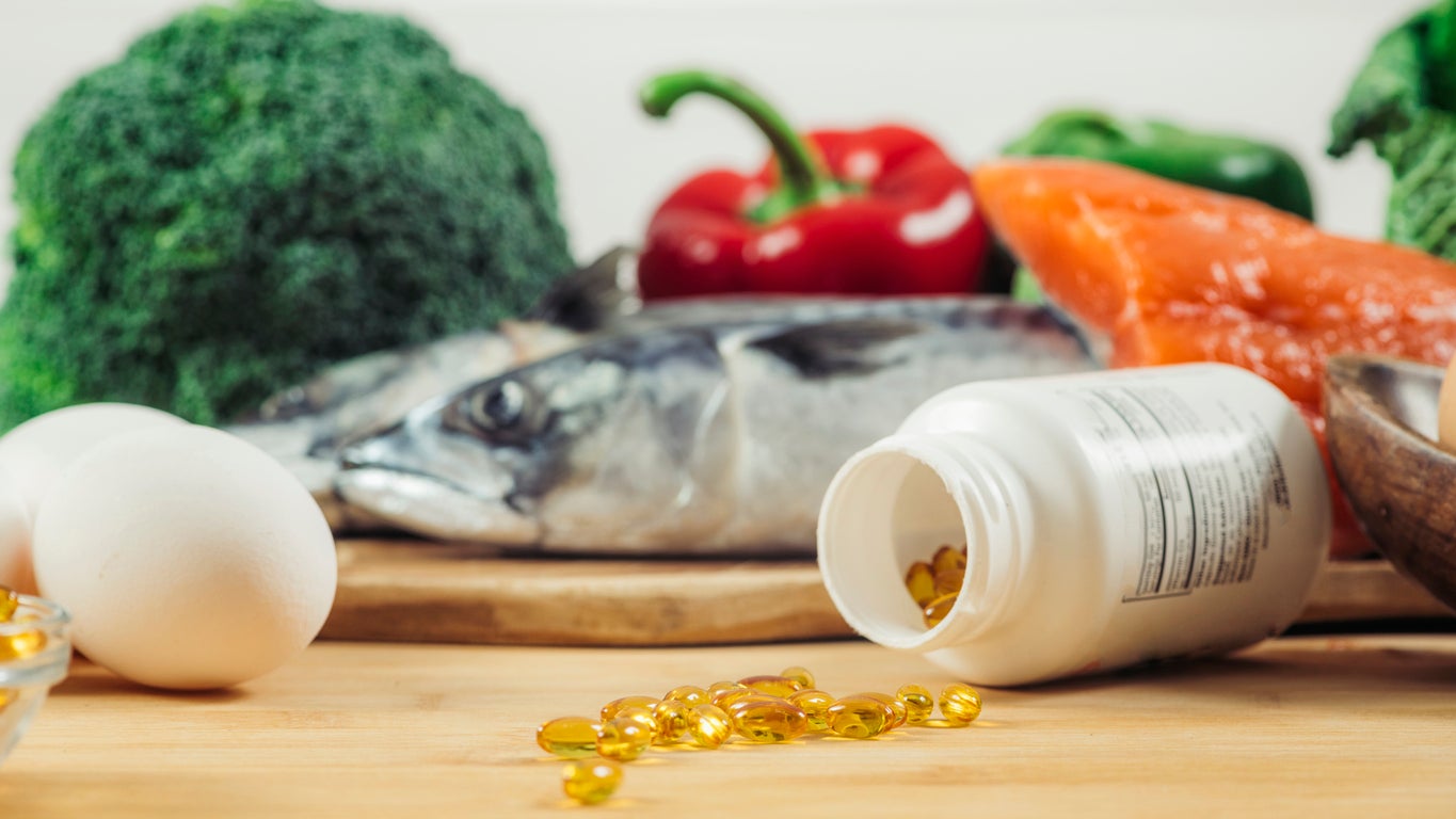Vitamin D comes from natural sunlight, plus foods like fish, red meat and eggs