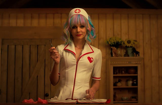 <p>Nursing a grievance: Carey Mulligan as Cassie in ‘Promising Young Woman’</p>