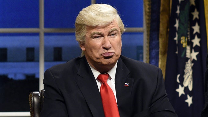 Baldwin impersonates Trump