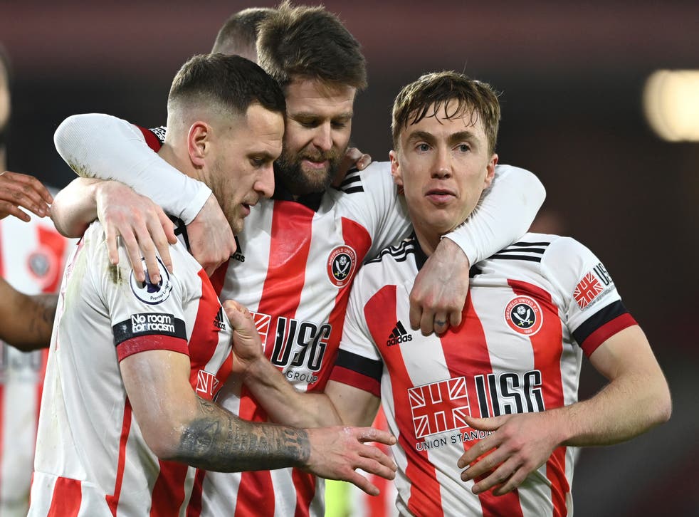 <p>Los futbolistas de Sheffield United no acataron la petición el martes tras su triunfo ante Newcastle </p>