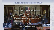 The House Republicans who voted to impeach Trump