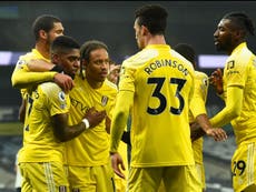 Cavaleiro rescues deserved point for Fulham against lacklustre Spurs 