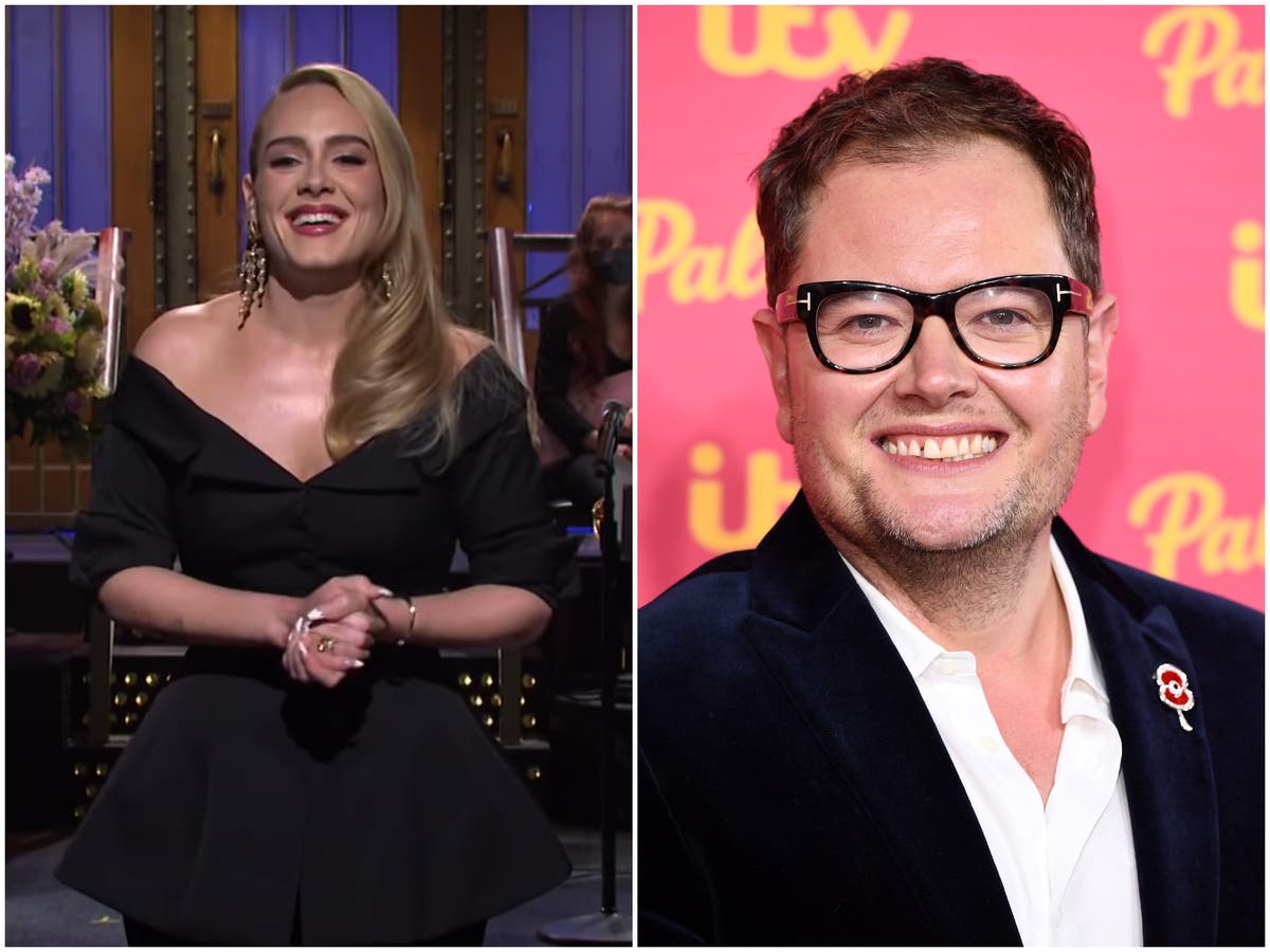 Alan Carr teases ‘amazing’ new Adele album: ‘That voice, it’s like an ...