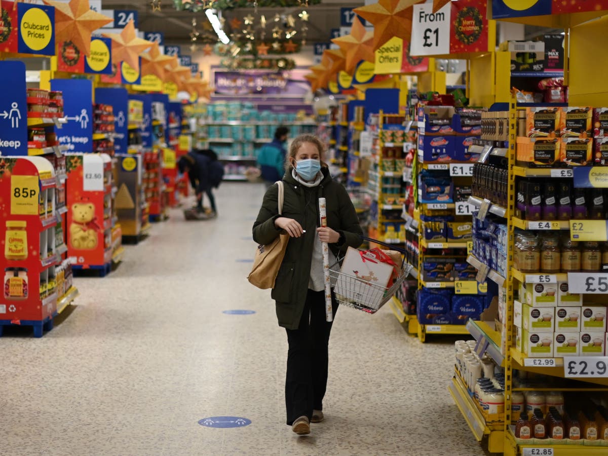 Wearing a mask in the supermarket helps me hide my unhealthy habits