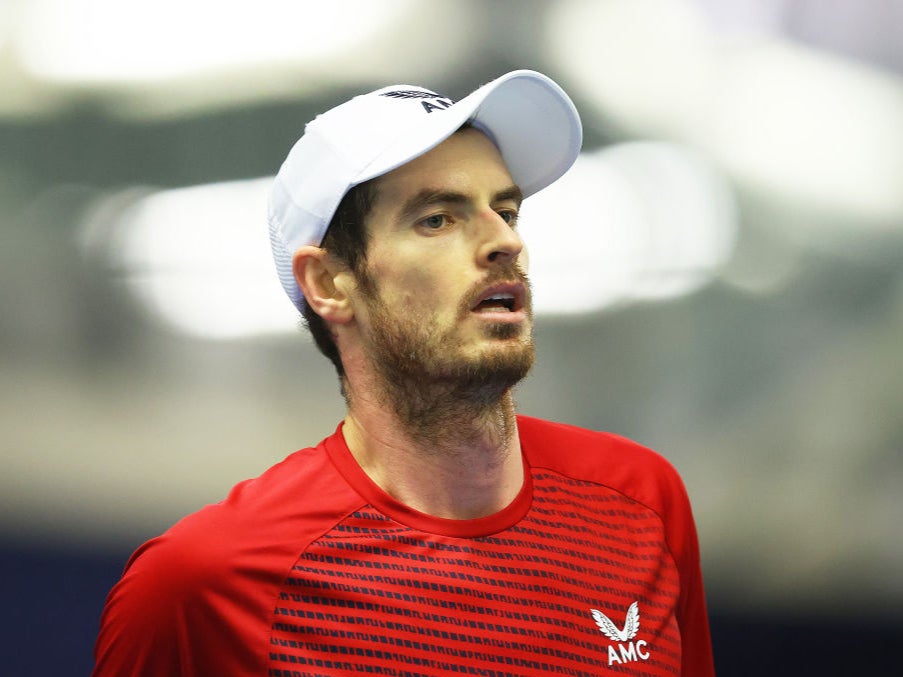 Andy Murray is currently self-isolating