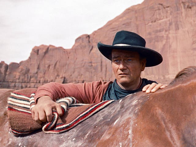 John Wayne in The Searchers