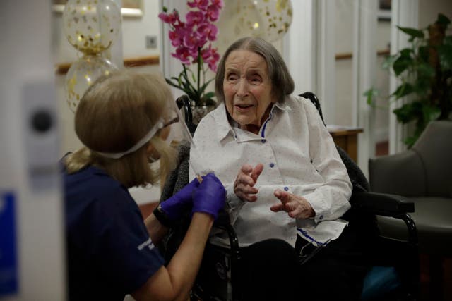 Virus Outbreak Britain Nursing Home