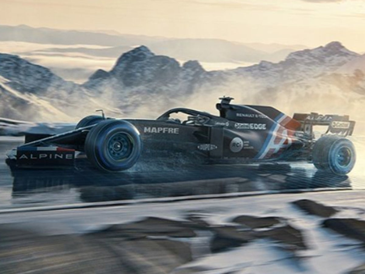 Renault Unveil Alpine F1 Livery Pictures Ahead Of 21 Rebrand The Independent