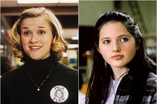 Reese Witherspoon and Jessica Campbell in Election