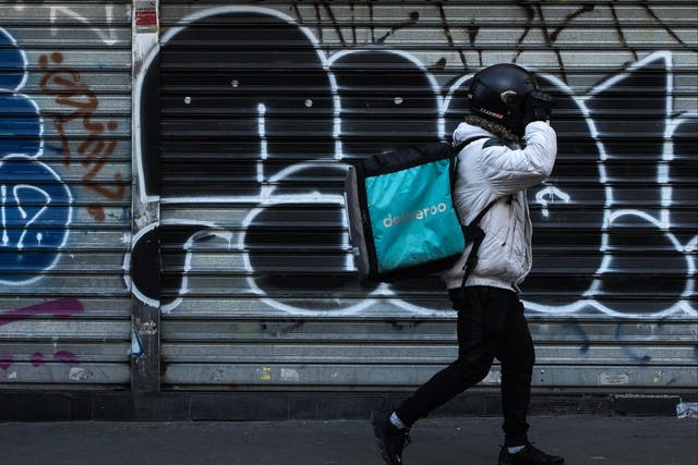 <p>The Independent Workers’ Union of Great Britain expects hundreds of Deliveroo riders to refuse to carry out deliveries in protest</p>