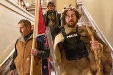 Capitol riot: Confederate flag photo leads to man's arrest