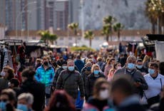 Spain rejects virus confinement as most of Europe stays home