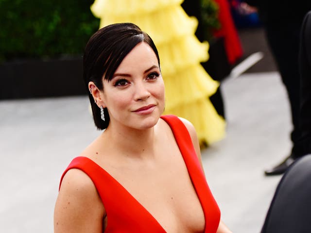 <p>Lily Allen pictured in January 2020</p>