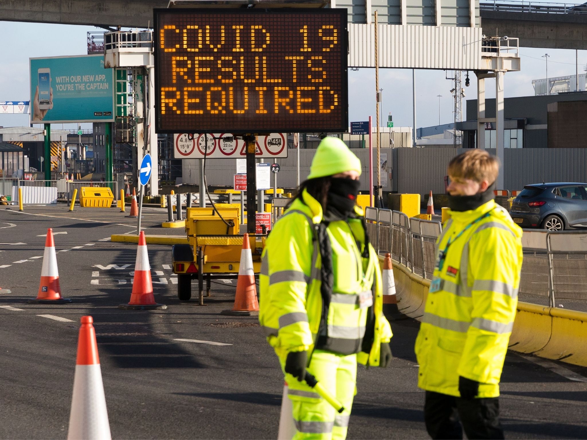 Covid tests at Dover are nothing to do with Brexit