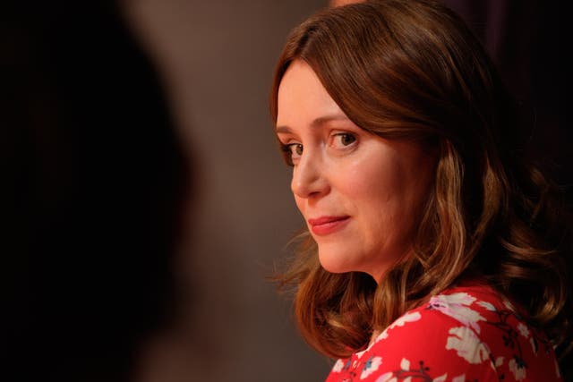 <p>Keeley Hawes in Finding Alice</p>