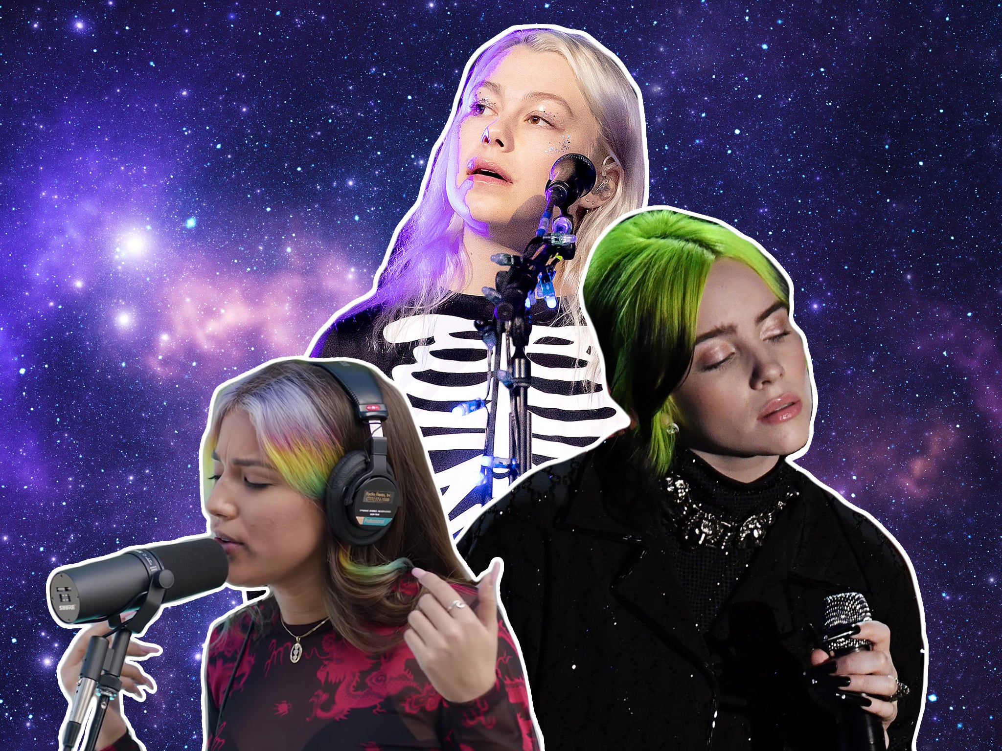 ASMR queens: Alaina Castillo, Phoebe Bridgers and Billie Eilish