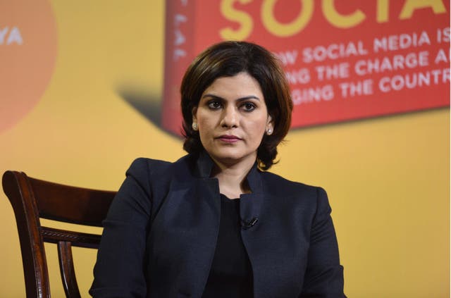 <p>Nidhi Razdan is an Indian television news journalist and author</p>