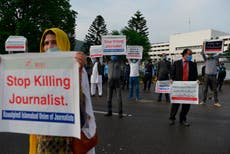 Hate campaign in Pakistan directed at Independent and BBC journalists