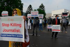 Hate campaign in Pakistan directed at Independent and BBC journalists
