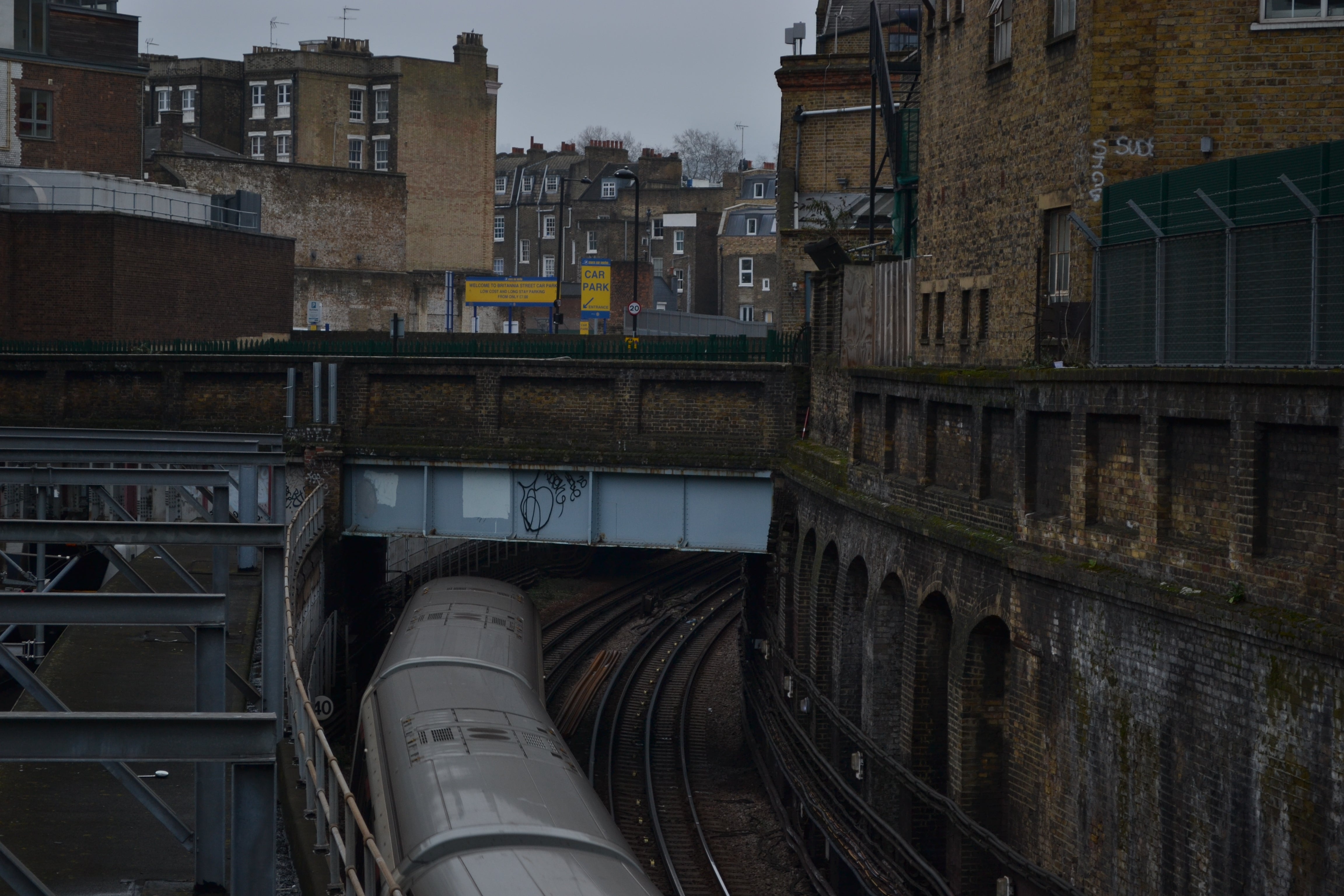 The Victorians cut a wide trench through this area in the 1800s for the Metropolitan line, the first underground railway in the world