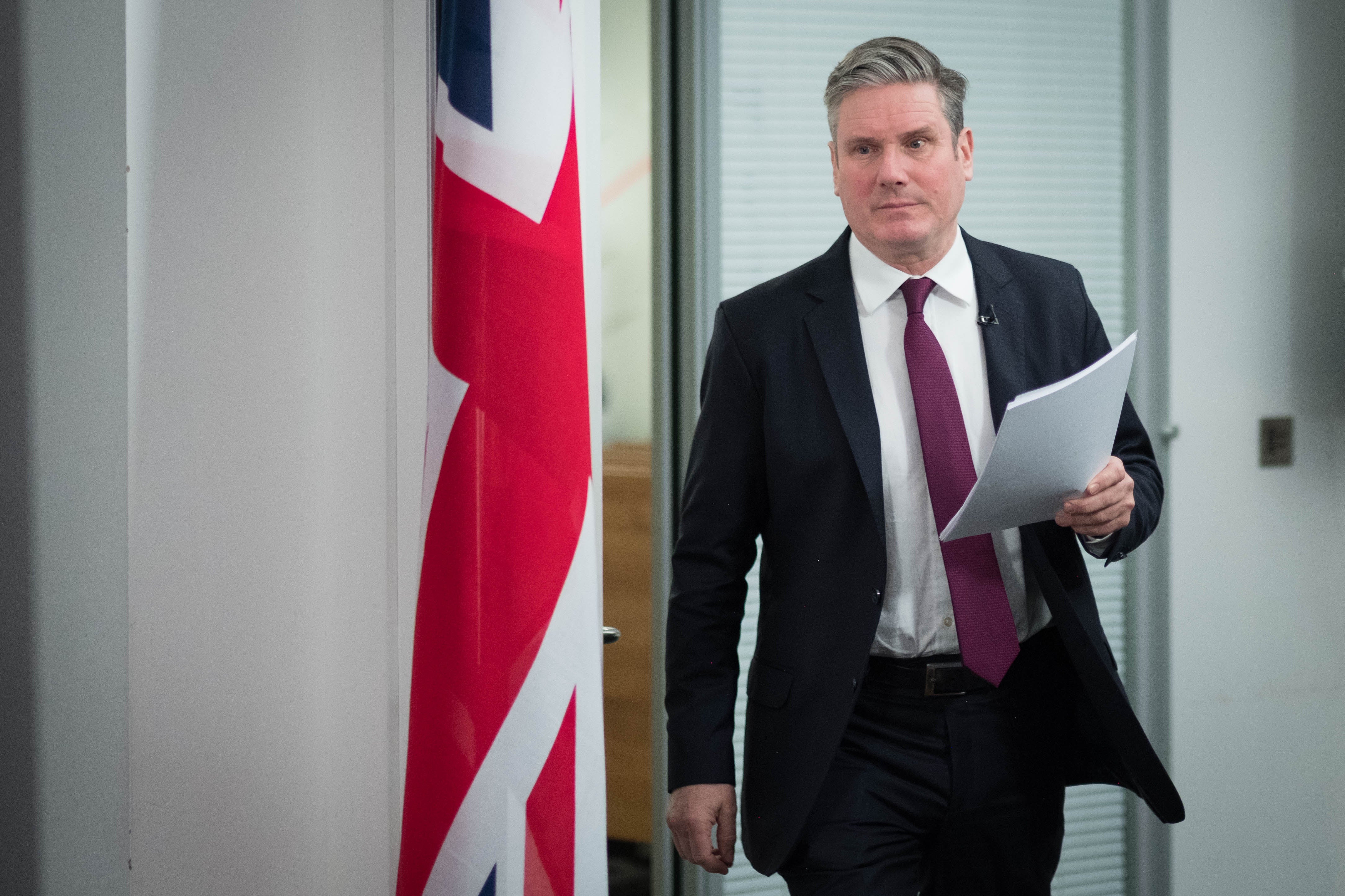 Keir Starmer is to deliver a speech on the economy next week: will there be flags?