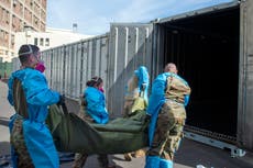 California now reporting 525 virus deaths every day