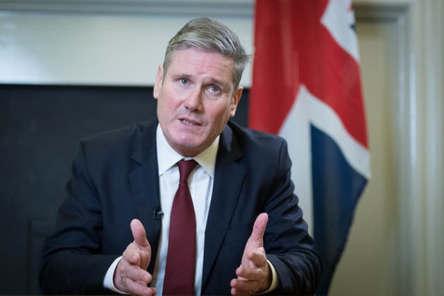 <p>Starmer has determined Labour is a pro-business, patriotic party which is tough on issues such as crime and borders</p>