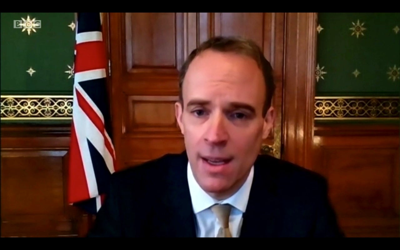 Every UK adult to be offered Covid vaccine by September, says Raab